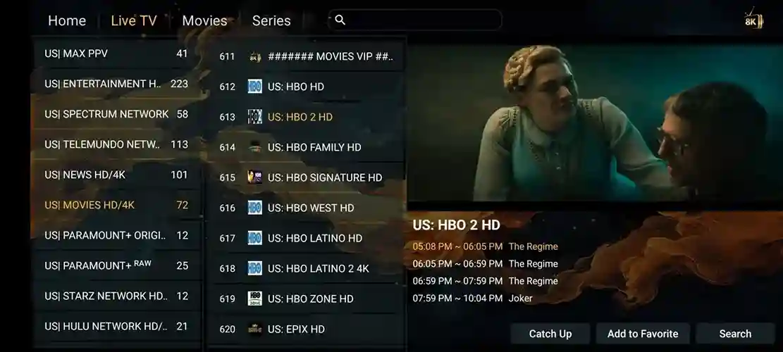 Preview 1 - Flexo HD Premium IPTV Subscription